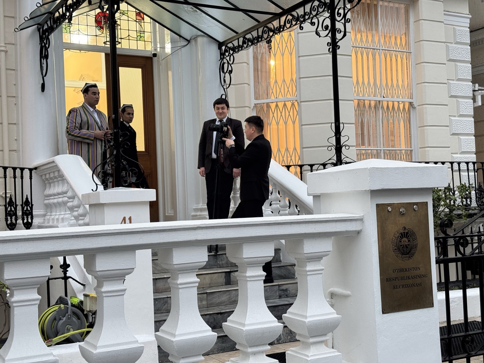 Uzbekistan Embassy James Markey