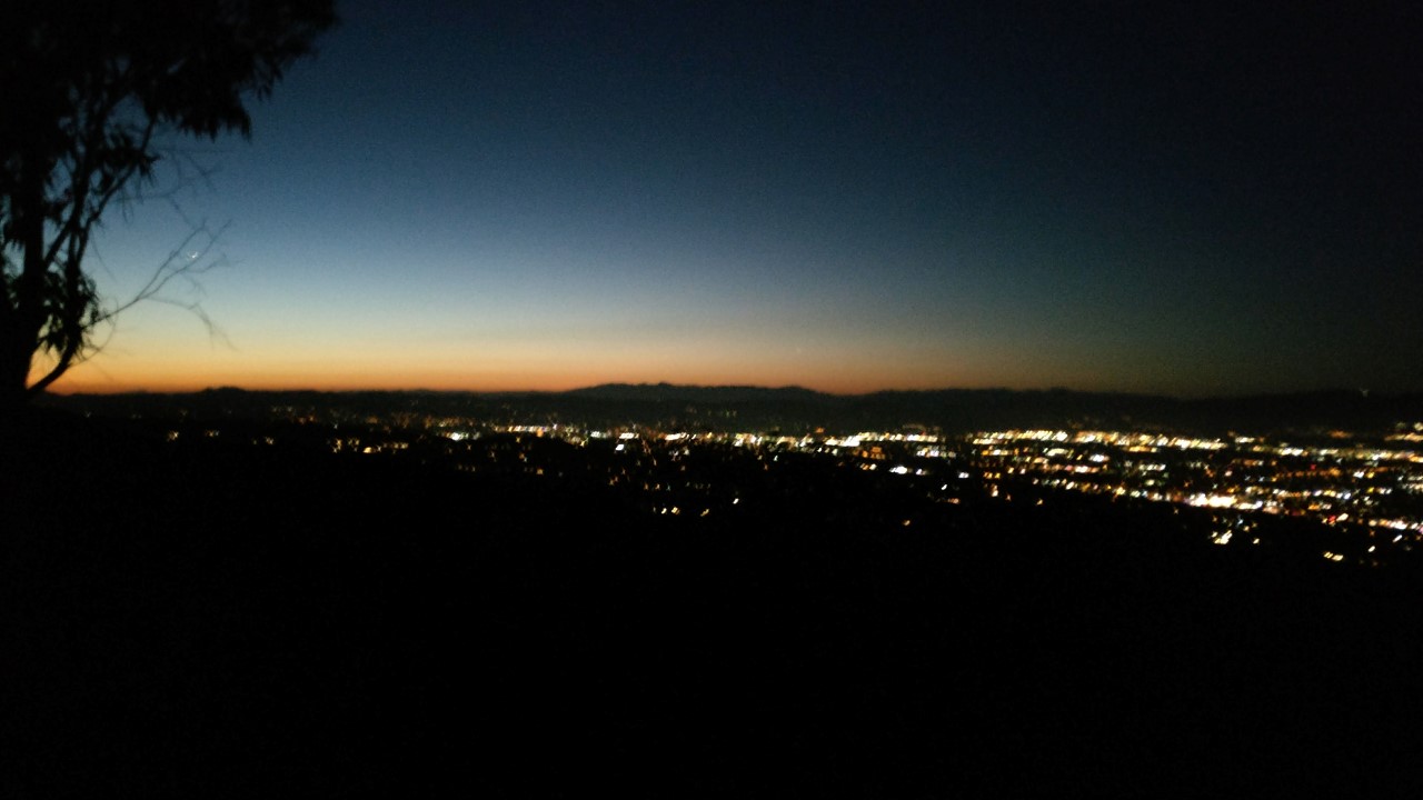 Pollution Sunset LA