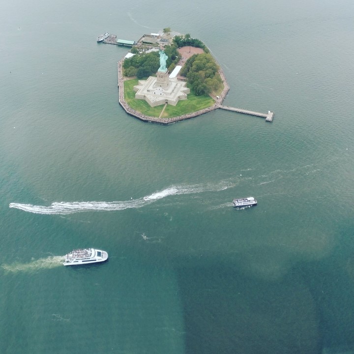 Helicopter New York View