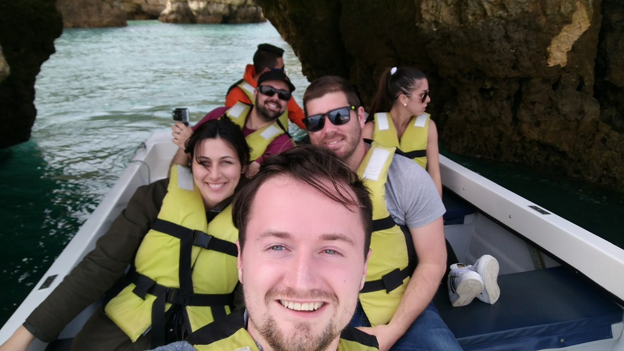 On a Boat at Faro